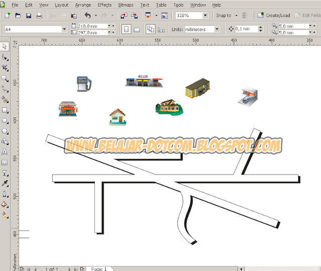 Cara Membuat Denah Lokasi Undangan dengan CorelDRAW