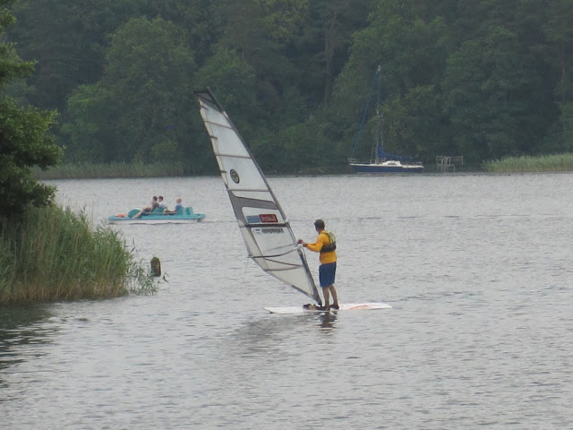 Windsurfing in Trakai