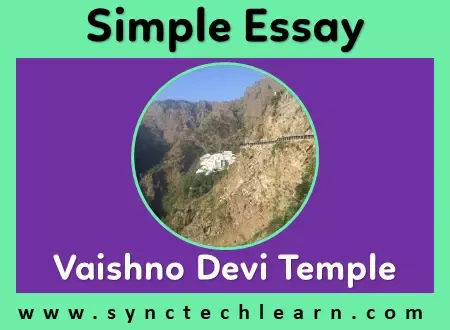 10 lines on vaishno devi temple in english