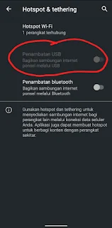 Cara Menyambungkan Internet HP Ke Laptop