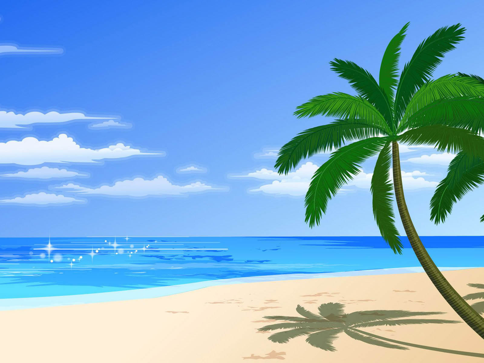 wallpapers: Vector Beach