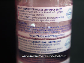 Mousse limpiador suave de Nivea