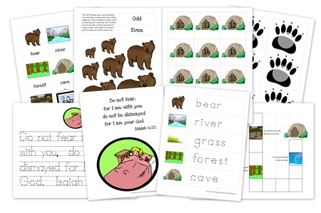 We Re Going On A Bear Hunt Printables Free Printables
