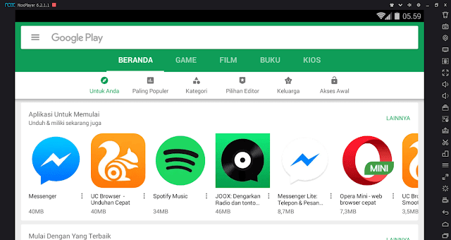 aplikasi android di pc