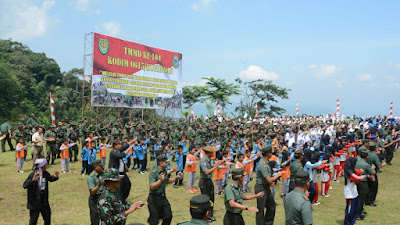 Kodam III/Siliwangi Selenggarakan  TMMD  ke – 104 TA. 2019 Di Cilebak Kab.  Kuningan