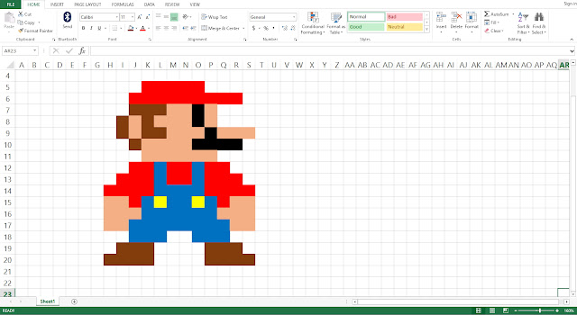 Cara Membuat Gambar 8 bit