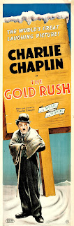 THE GOLD RUSH. Reino Unido. Door Panel: 51 x 151 cms. LA QUIMERA DEL ORO. The Gold Rush. 1925. Estados Unidos. Dirección: Charles Chaplin. Reparto: Charles Chaplin, Mack Swain, Georgia Hale, Tom Murray, Malcom Waite, Henry Bergman, Betty Morrisey.