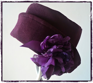 Hat flowers lilac