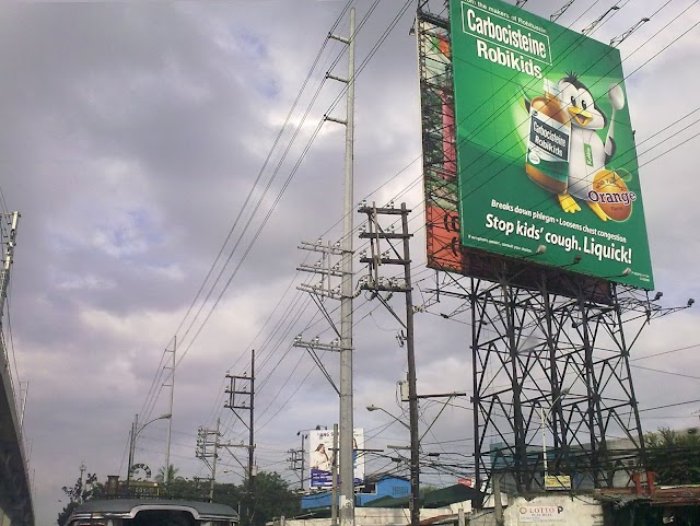 EDSA Balintawak Billboard of Robitussin Kids