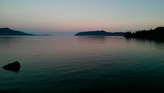 Sunset over Doe Bay