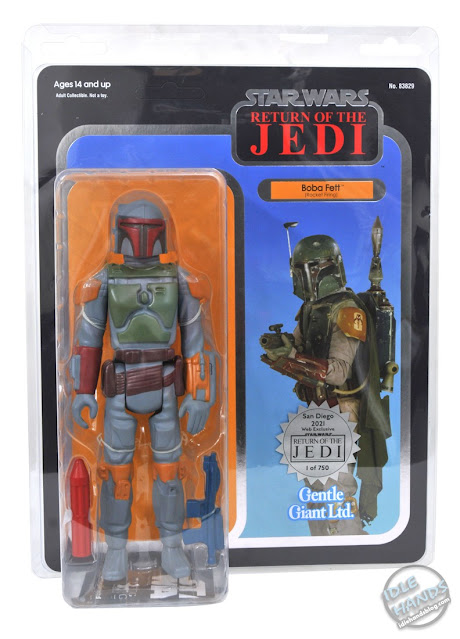 SDCC 2021 Gentle Giant Exclusive Star Wars The Return of the Jedi 40th Anniversary Boba Fett Jumbo Action Figure