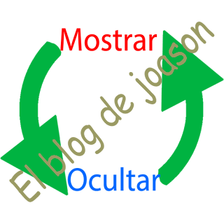 Mostrar/ocultar un div con javascript