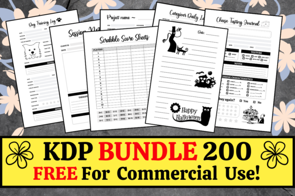KDP Bundle Pack 200 Templates + Extras