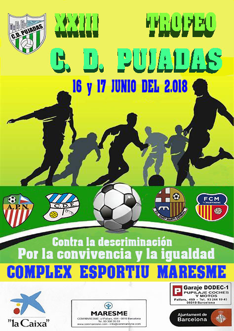 Torneo C.D.Pujadas 2017 - 2018