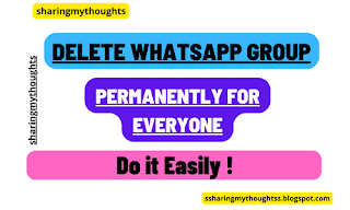 How to Delete Whatsapp Group