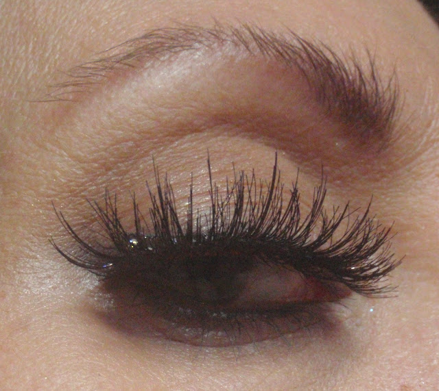 double layer of strip lashes