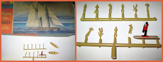 America's Cup; American Cup racer; Fishing Schooner; Gertrude Thebaud; Hobby Kits; Life Like; Life-Like; Lifelike Schooner; Lindberg Ship; Marines; Model Boats; Model Ships; Model Vessels; Plastic Model Kits; Pyro Plastics; Pyro Schooner; Pyro Toys; Sailing Ship Toy; Sailors; Ship Models; Small Scale World; smallscaleworld.blogspot.com;