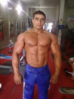 aesthetic muscle, bodybuilder, great abs, male fitness model, male model, muscle, physique, ripped muscle, Sher Jatt, vascular muscle, 