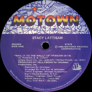 Nail It To The Wall (12" Version) - Stacy Lattisaw