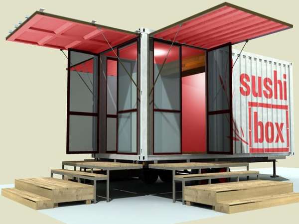 Shipping Container Homes: SushiBOX Container