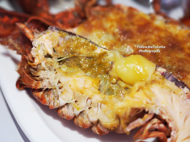 Poached Lobster Served With Home-Made Garlic Butter