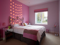 girls bedroom lighting