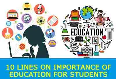 10 Lines on Importance of Education for Students