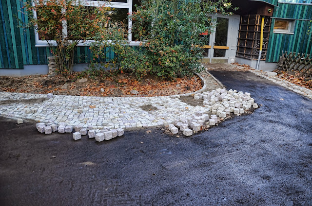 Baustelle Rudolf Steiner Schule Berlin e.V., Energetische Sanierung des Saalbaus, Auf dem Grat 1-3, Clayallee, 14195 Berlin, 18.10.2013