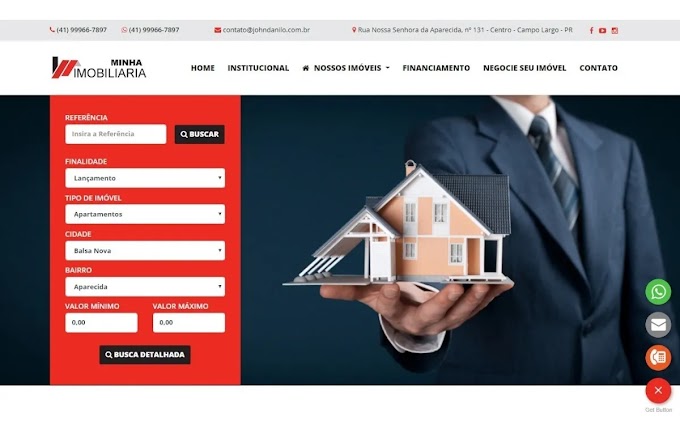 Script Imobiliario 2.0 Em Php + Mysql + Bootstrap Com Admin