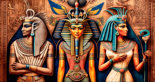 Сцены из повседневной жизни египетского фараона