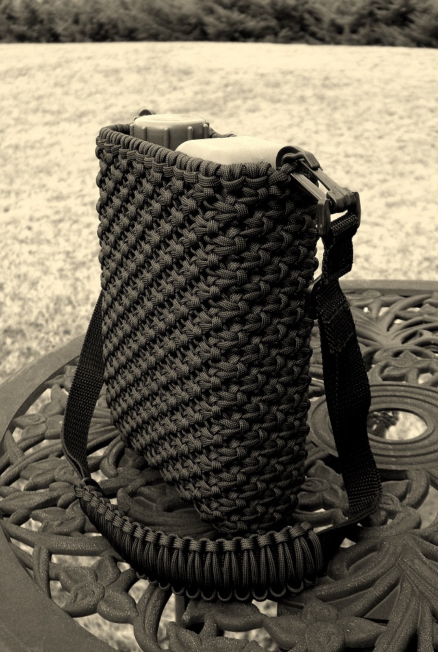 Stormdrane's Blog: Paracord Canteen Cover