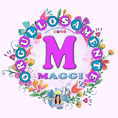 Nombre Maggi - Carteles para mujeres - Día de la mujer