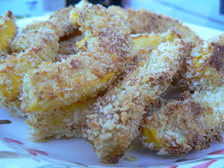 Oven baked summer squash fries recipe