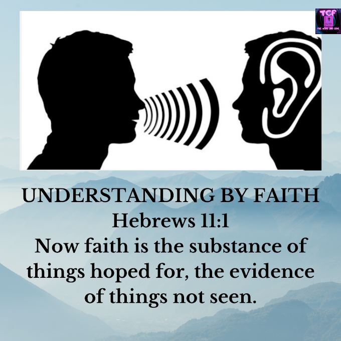 DAILY DEVOTIONAL: UNDERSTANDING BY FAITH