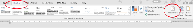 Cara Mudah Menyisipkan Watermark di Microsoft Office Word 2013