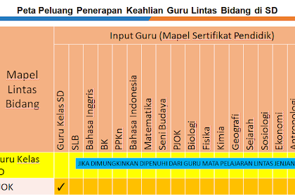 Desain Penyelenggaran Guru Lintas Bidang (Keahlian Ganda) 2018