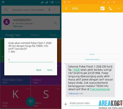 Kumpulan Kode Akses Paket Internet Murah Telkomsel Dial *363*xxx#