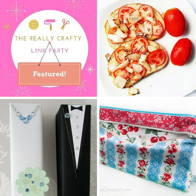 The Really Crafty Link Party #33 featured posts!