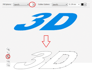 Sebelumnya saya sudah memposting perihal  Cara Membuat Tulisan 3D Keren di CorelDRAW X4