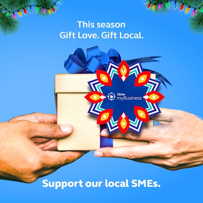 Globe myBusiness launches #GiftLocal campaign to support local SMEs this Holiday season