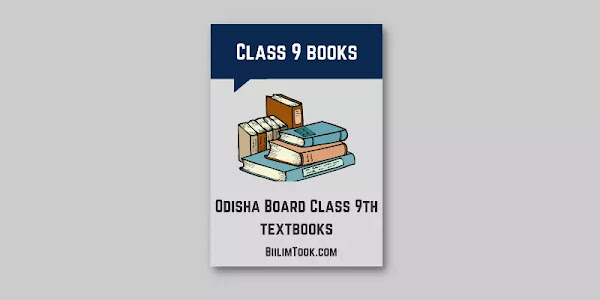 BSE Odisha 9th Class Textbooks 2023, 9th Class All Subject Books