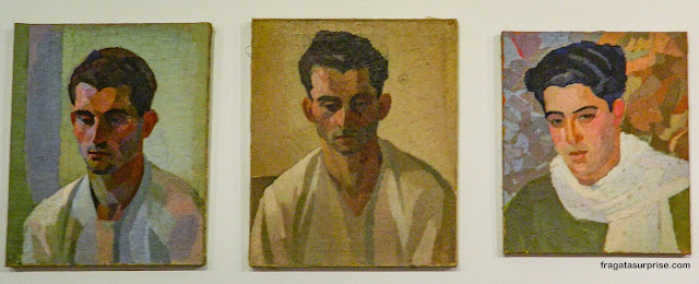 Pinturas no Museu Nacional de Artes Visuais de Montevidéu