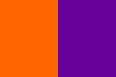 purple and orange