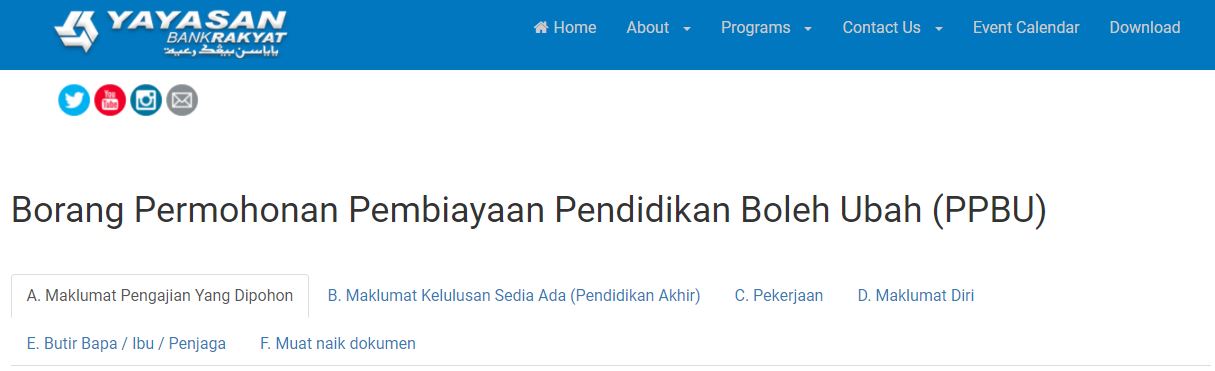 Cara memohon Biasiswa Bank Rakyat - Nothing to Somethings