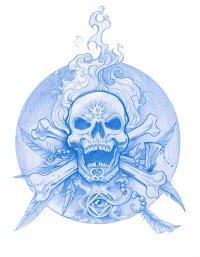 skull tattoo design