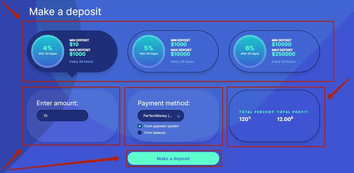 Пополнение баланса в Emerald-inv 2