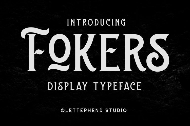 Fokers Font - Free Beautiful Display Typeface