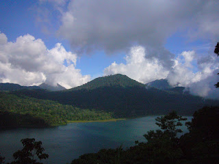 bali volcano view