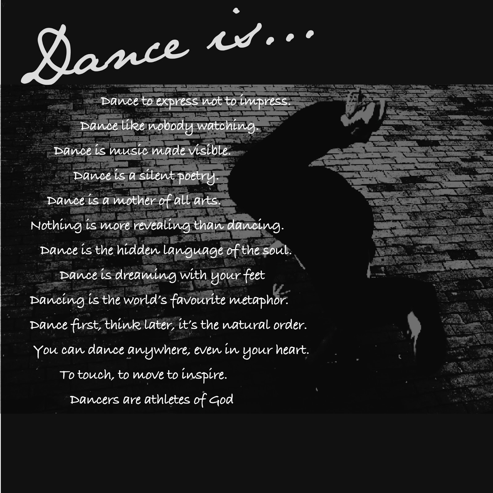Dance Quotes ~ Lets Dance