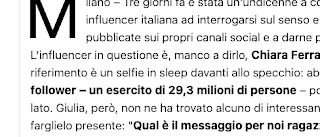 Con Chiara Ferragni, il Giorno confonde sonno e mutandine; intanto il Corriere non sa come si scrive “Elon Musk”